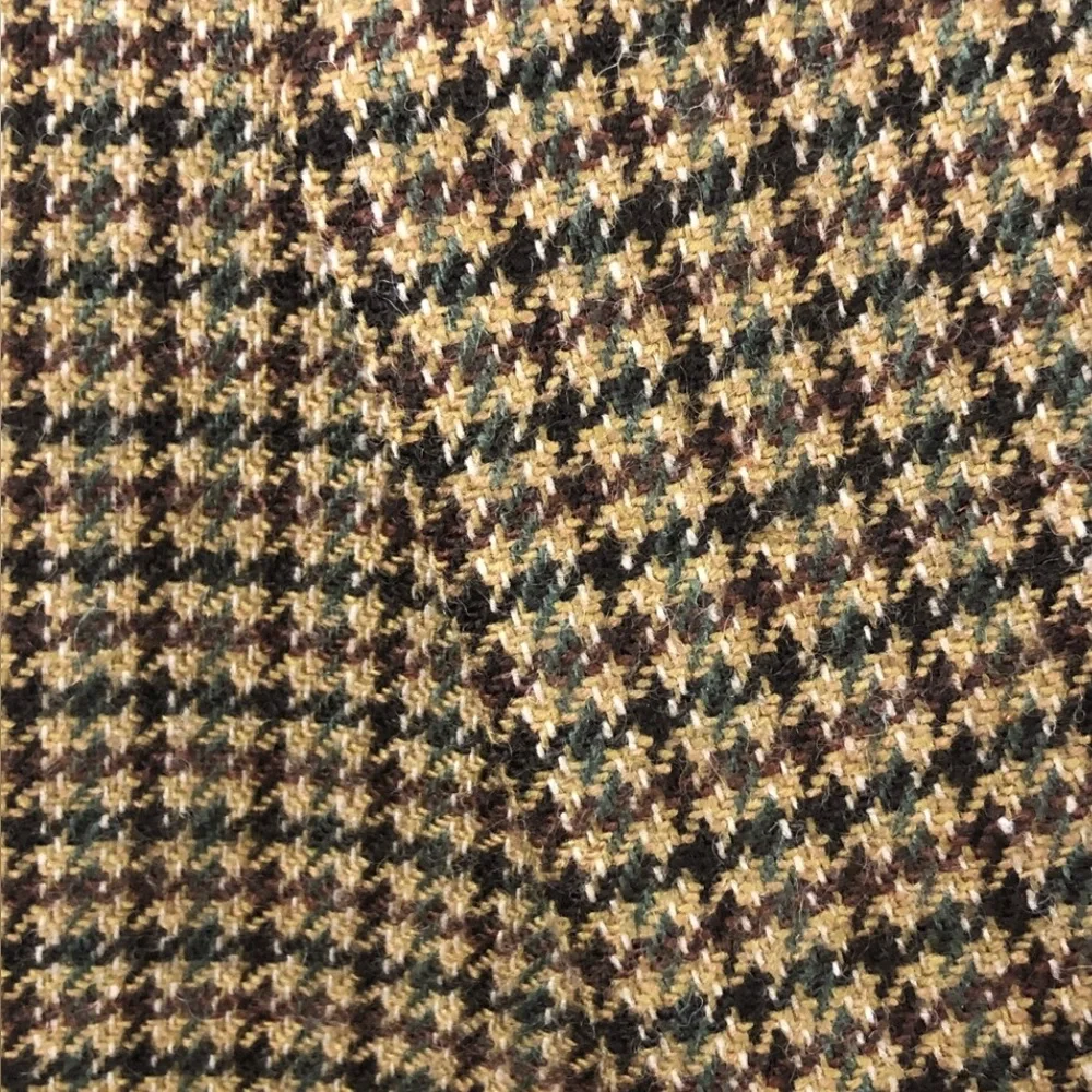 Brooks Brothers 100% Cashmere Houndstooth Blazer
